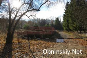 Понтонный мост в Обнинске