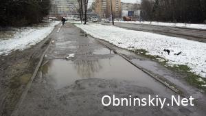 Пешеходная дорога по ул. Кабицынская