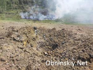 В Дзержинском районе Калужской области упал неопознанный объект