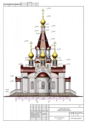 Cтроительство храма в честь Александра Невского в Обнинске