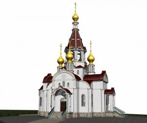Cтроительство храма в честь Александра Невского в Обнинске