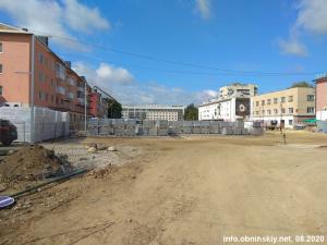Реконструкция улицы Лейпунского, 17.08.2020